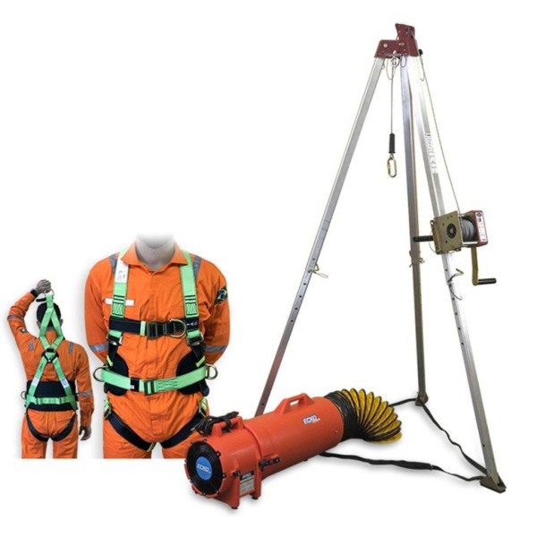 Locação de equipamento para espaço confinado??